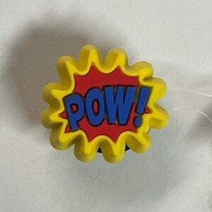 Croc Jibbitz Comic Style POW! Charm Pin